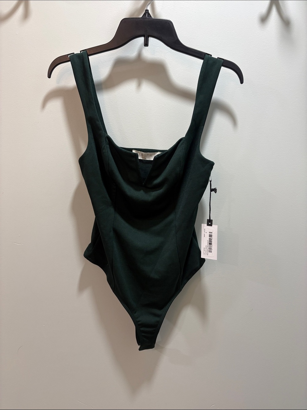 Astr Deep Green One-Piece Bodysuit